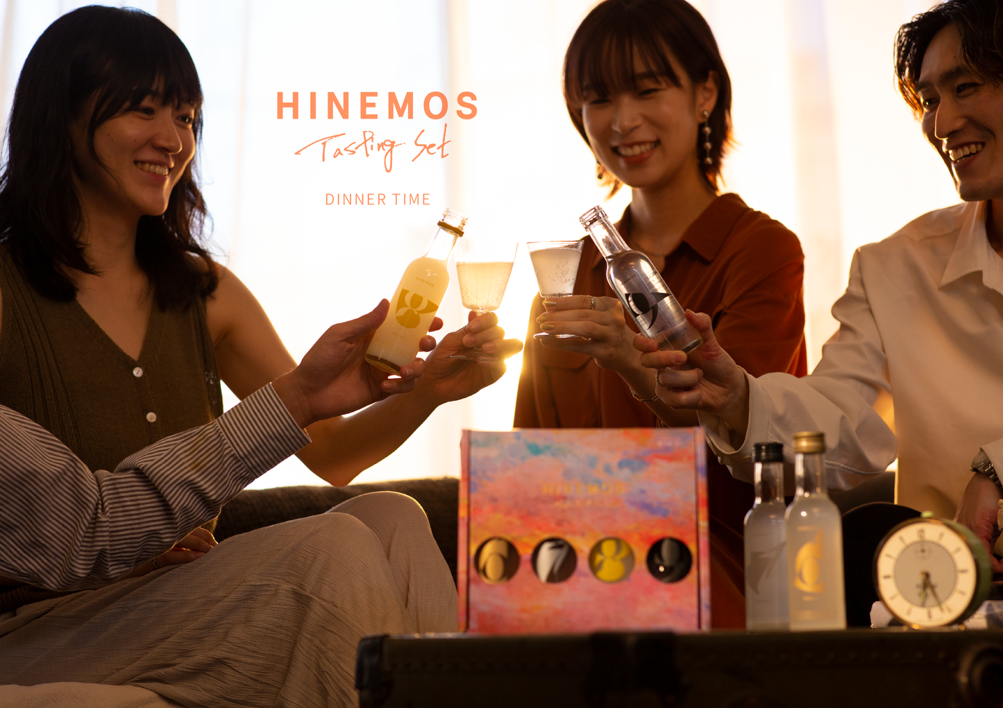 TASTING SET for dinner time / Tasting of 4 different HINEMOS